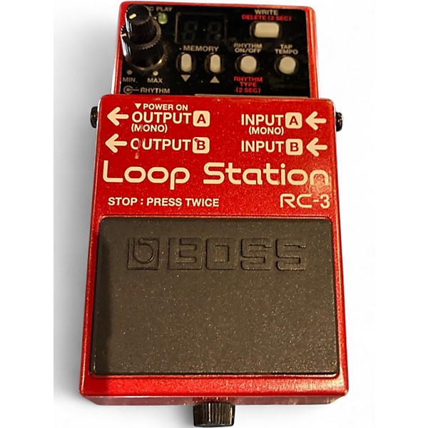 Used BOSS RC3 Loop Station Pedal