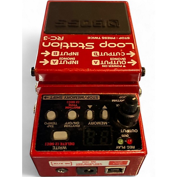 Used BOSS RC3 Loop Station Pedal