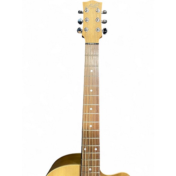 Used Maton EBG808C Natural Acoustic Electric Guitar