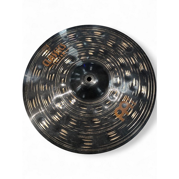 Used MEINL 14in Classic Custom Dark HiHat Pair Cymbal