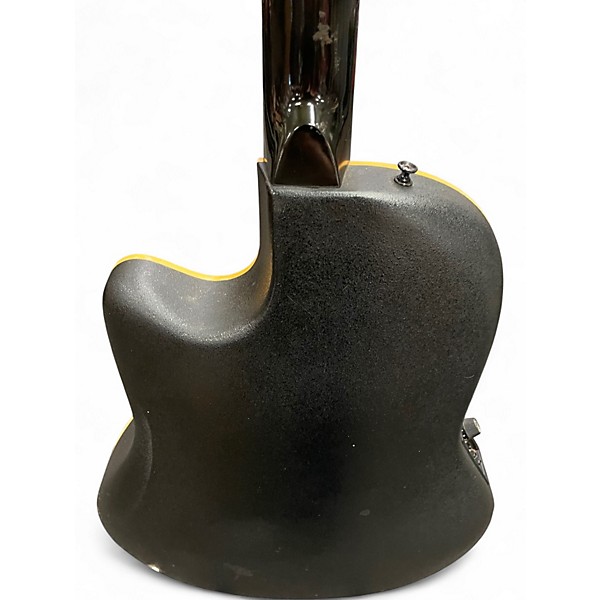 Used Ovation 4861 Black Acoustic Electric Guitar