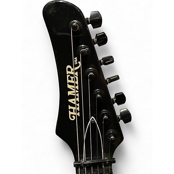 Used 1999 Hamer DIABLO Trans Red Solid Body Electric Guitar