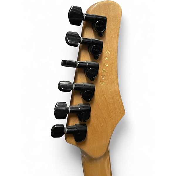 Used 1999 Hamer DIABLO Trans Red Solid Body Electric Guitar