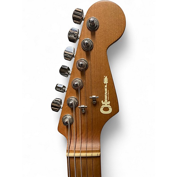 Used 2019 Charvel PRO MOD DK 24  SHELL PINK Solid Body Electric Guitar