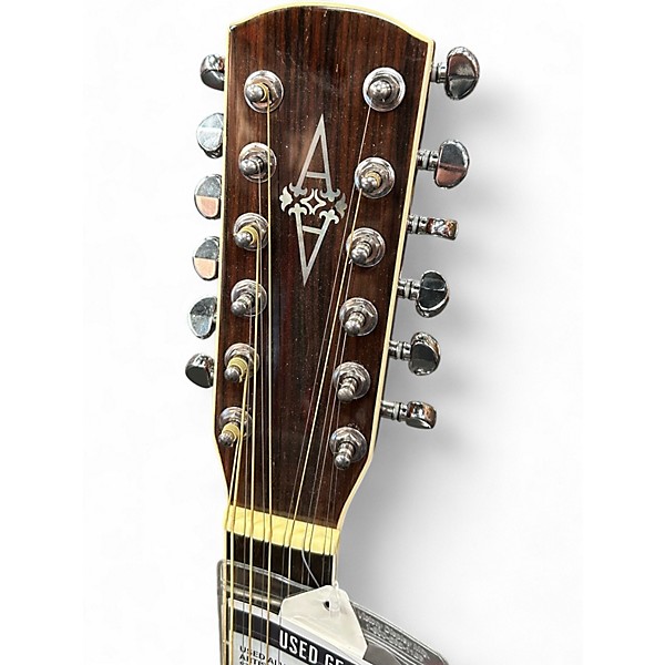 Used Alvarez AD6012CD Artist Series Natural 12 String Acoustic Guitar