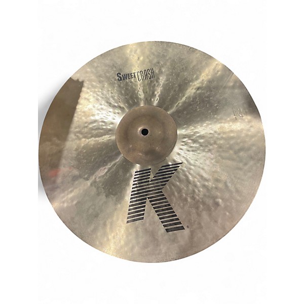 Used Zildjian 17in K Sweet Crash Cymbal