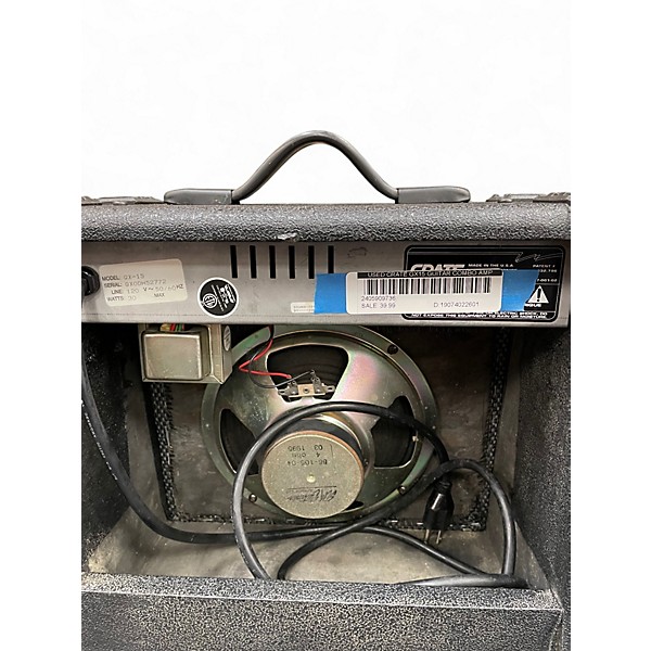 Used Crate GX15 Guitar Combo Amp