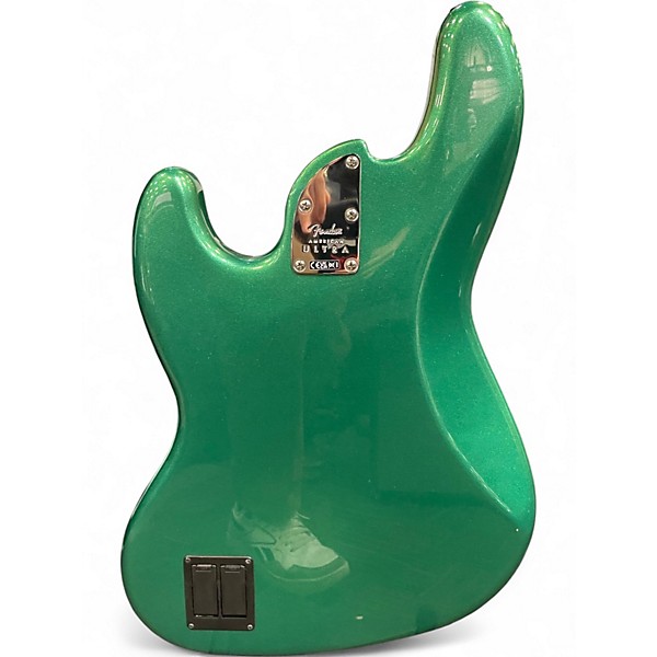 Used 2023 Fender American Ultra Jazz Bass Kelly Bass Electric Bass Guitar