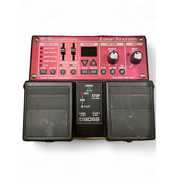 Used BOSS RC30 Loop Station Twin Pedal