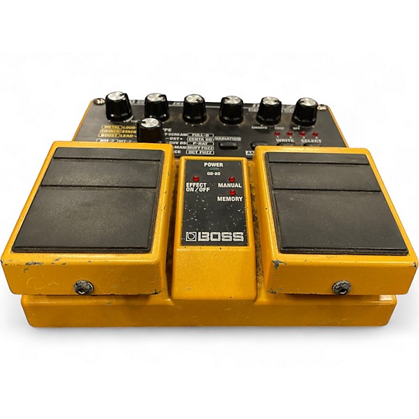 Used BOSS OD20 Overdrive Distortion Effect Pedal