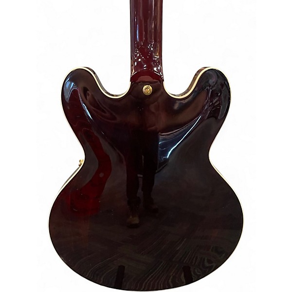 Used Gibson ES345 Wine Red Hollow Body Electric Guitar