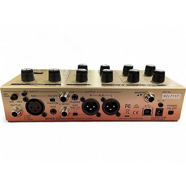 Used BOSS VE8 Acoustic Singer Effect Processor