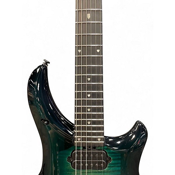 Used Ernie Ball Music Man John Petrucci Majesty 6 Enchanted Forest Solid Body Electric Guitar