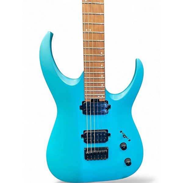 Used Jackson Pro Series Misha Mansoor Signature Juggernaut HT6 Matte Blue Frost Solid Body Electric Guitar