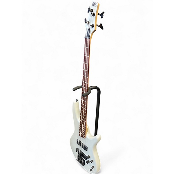 Used Ibanez SR250 Alpine White Electric Bass Guitar