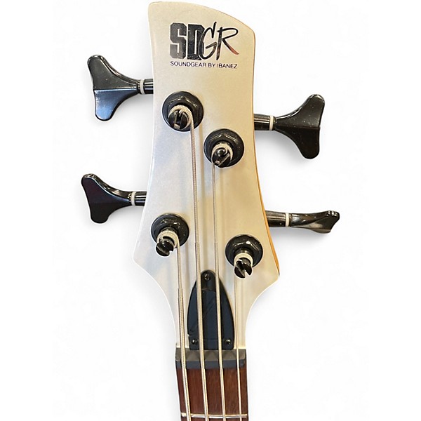 Used Ibanez SR250 Alpine White Electric Bass Guitar