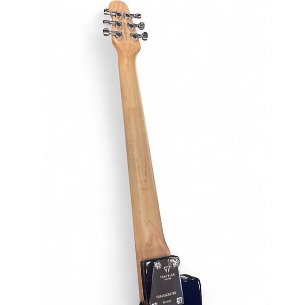 Used Traveler Guitar Travelcaster Blue Electric Guitar