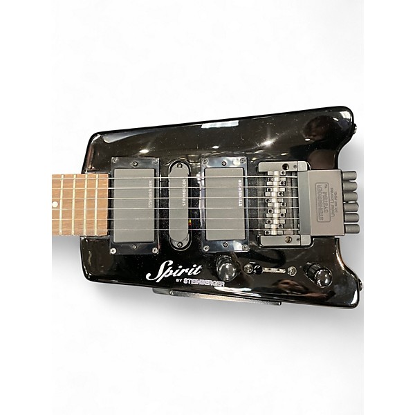 Used Steinberger SPIRIT GT PRO DELUXE Black Electric Guitar