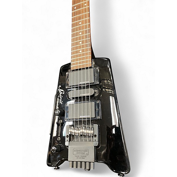Used Steinberger SPIRIT GT PRO DELUXE Black Electric Guitar