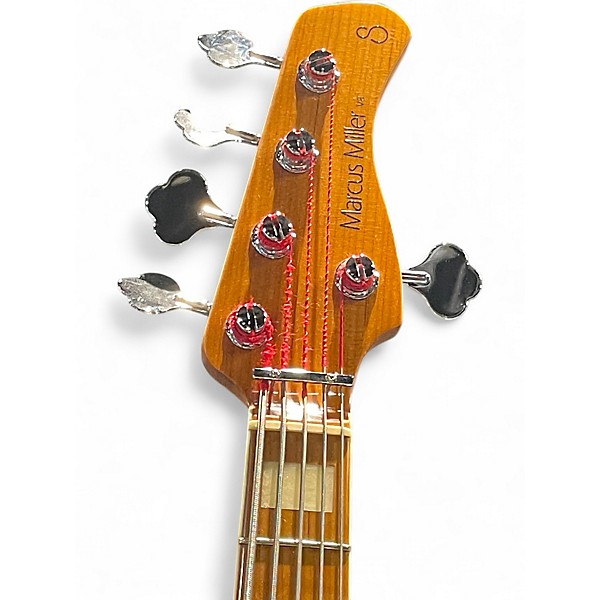 Used Sire Marcus Miller M8 Swamp Ash SUNBURST Electric Bass Guitar