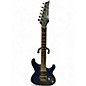 Used Ibanez S670QM Blue Solid Body Electric Guitar thumbnail