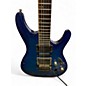 Used Ibanez S670QM Blue Solid Body Electric Guitar