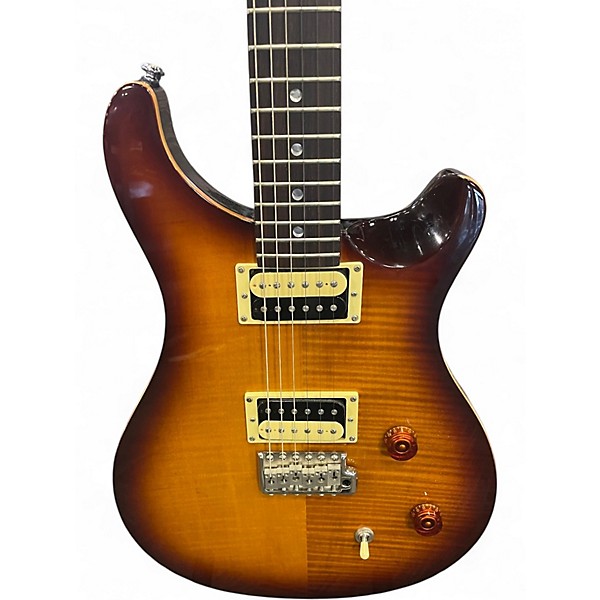 Used PRS SE Custom 22 2 Color Sunburst Solid Body Electric Guitar