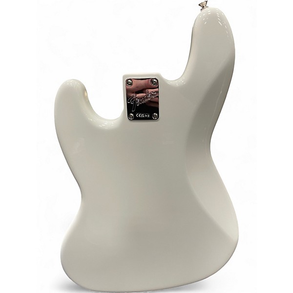 Used Fender American Performer Jazz Bass White Electric Bass Guitar