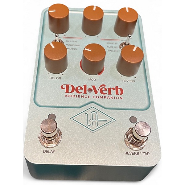 Used Universal Audio del verb Effect Pedal