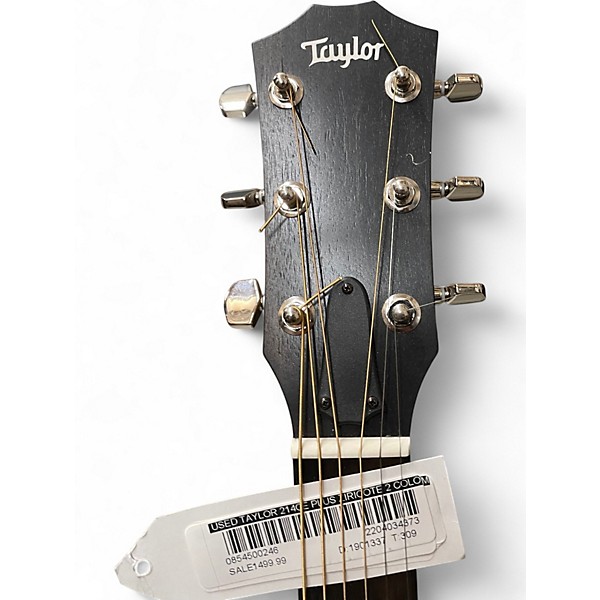 Used Taylor 214CE PLUS ZIRICOTE 2 Color Sunburst Acoustic Electric Guitar