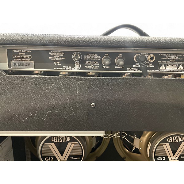 Used Fender 68 CUSTOM TWIN REVERB Tube Guitar Combo Amp