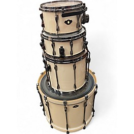 Used TAMA 4 Piece Superstar Pearl White Drum Kit