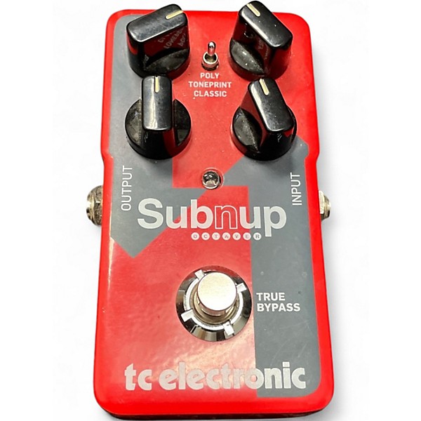Used TC Electronic Sub N Up Octaver Effect Pedal