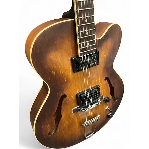 Used Ibanez AF55TF Natural Hollow Body Electric Guitar