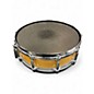 Used Pearl 14X5.5 Free Floating Snare Natural Drum