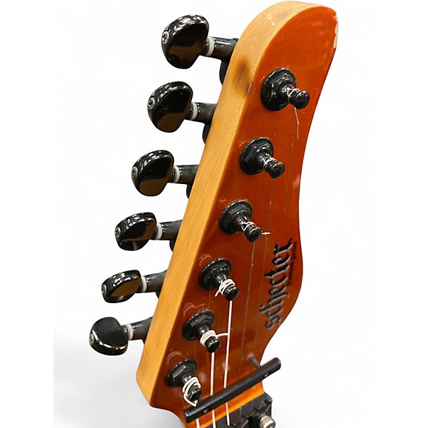 Used Schecter Guitar Research SUN VALLEY SUPER SHREDDER FR LAMBO ORANGE Solid Body Electric Guitar