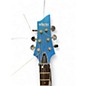 Used Schecter Guitar Research C6 DELUXE Blue Solid Body Electric Guitar