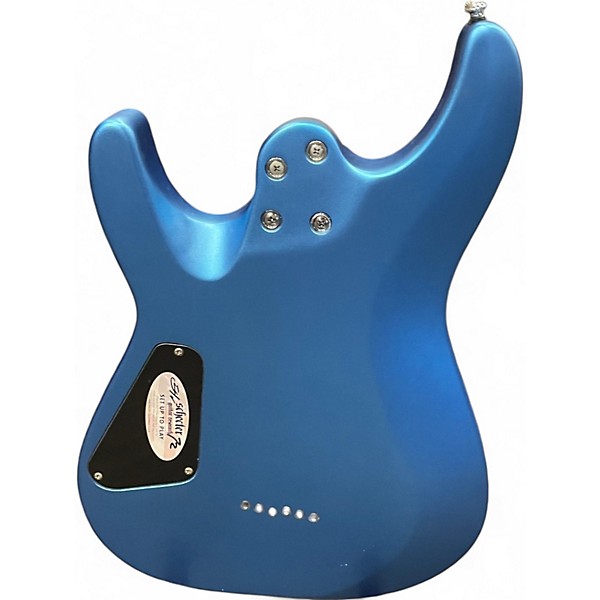 Used Schecter Guitar Research C6 DELUXE Blue Solid Body Electric Guitar