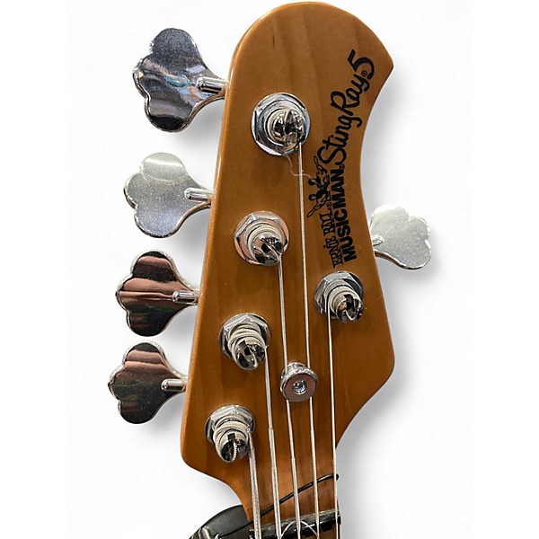 Used 2018 Ernie Ball Music Man StingRay 5 Special H Classic Natural Electric Bass Guitar