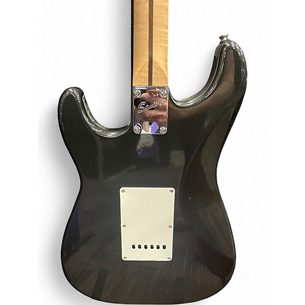 Used Squier Standard Telecaster Metallic Black Solid Body Electric Guitar