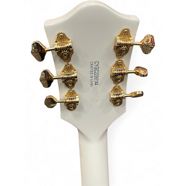 Used Gretsch Guitars G5422T Electromatic White Hollow Body Electric Guitar