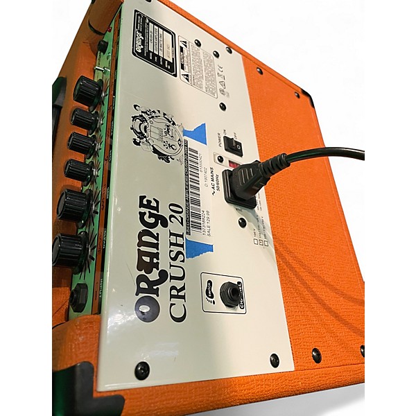 Used Orange Amplifiers Crush 20 20W 1x8 Guitar Combo Amp