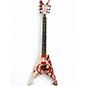 Used Dean Michael Amott Tyrant X Splatter red Solid Body Electric Guitar thumbnail