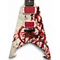 Used Dean Michael Amott Tyrant X Splatter red Solid Body Electric Guitar