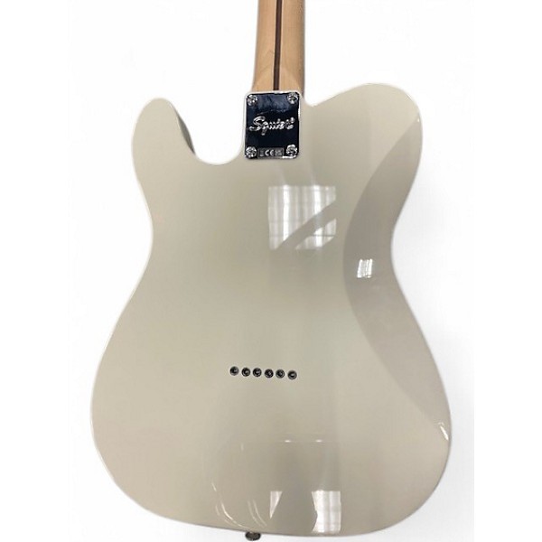Used Squier Affinity Telecaster Olympic White Solid Body Electric Guitar