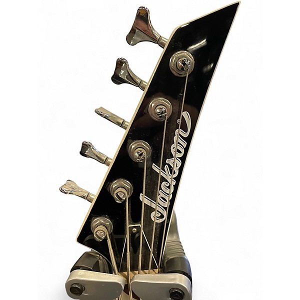 Used Jackson CBXNT DX V SNOW WHITE Electric Bass Guitar