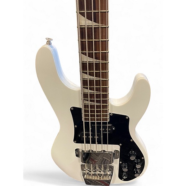 Used Jackson CBXNT DX V SNOW WHITE Electric Bass Guitar