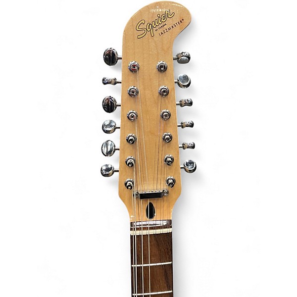 Used Squier Paranormal Jazzmaster XII Laurel Fingerboard 12-String Elect Lake Placid Blue Solid Body Electric Guitar