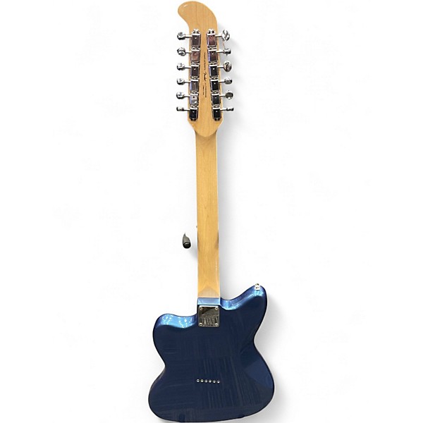 Used Squier Paranormal Jazzmaster XII Laurel Fingerboard 12-String Elect Lake Placid Blue Solid Body Electric Guitar