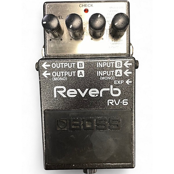 Used BOSS RV6 Digital Reverb Effect Pedal